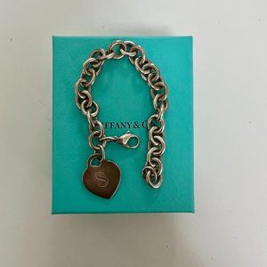 Tiffany & Co Heart Tag Chain link Bracelet